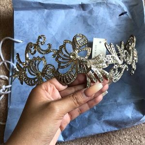 Quinceañera prom queen hair accessory